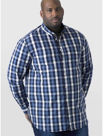 D555 Webber LS Shirt - Skjortor - Stora skjortor - 2XL-8XL