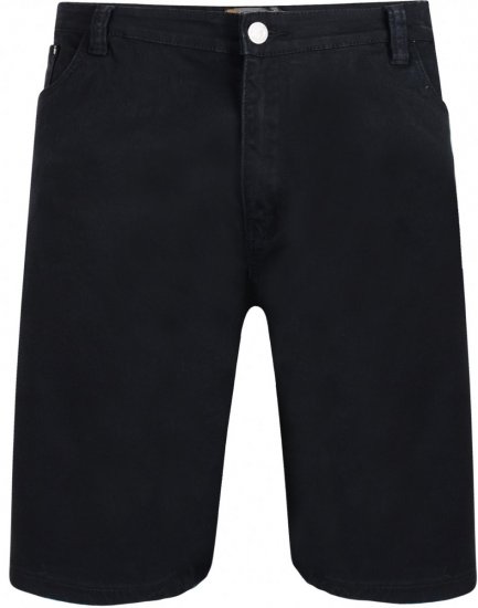 Kam Jeans Alba2 Shorts Black - Shorts - Stora shorts W40-W60