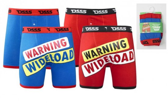 D555 Novelty Boxershorts 2-pack - Underkläder & badkläder - Stora underkläder för män