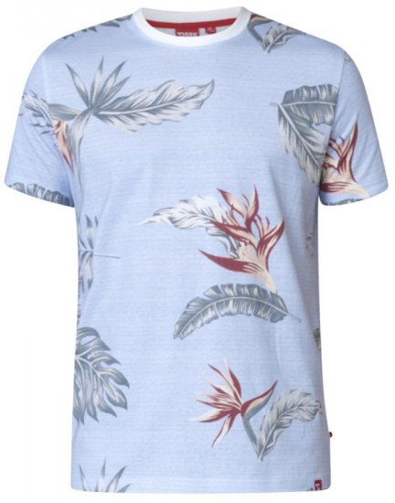 D555 Rufus T-shirt Blue - T-shirts - Stora T-shirts - 2XL-14XL