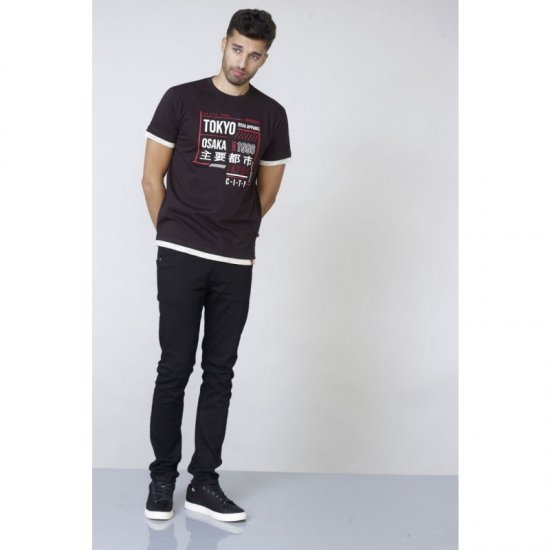 D555 Merlin T-shirt Black - T-shirts - Stora T-shirts - 2XL-14XL