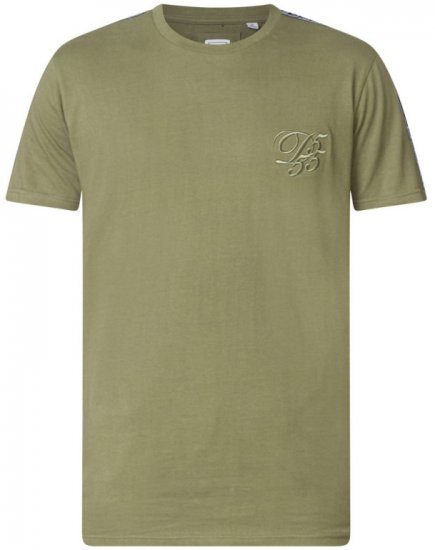 D555 Kambria Couture T-shirt Khaki - T-shirts - Stora T-shirts - 2XL-14XL