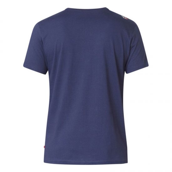 D555 Kenton T-shirt Navy - T-shirts - Stora T-shirts - 2XL-14XL