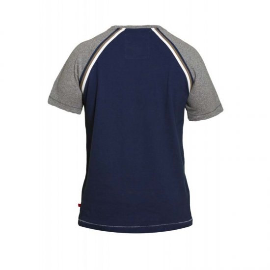 D555 Ashburn T-shirt Navy - T-shirts - Stora T-shirts - 2XL-14XL
