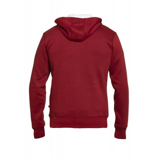 D555 Durham Hoodie Red - Tröjor & hoodies - Stora hoodies & tröjor - 2XL-14XL