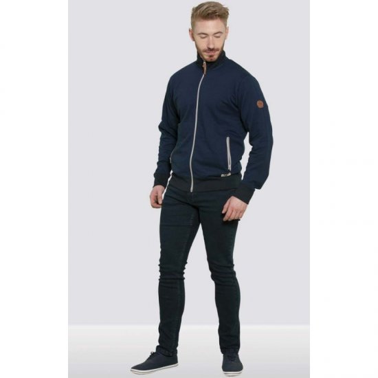 D555 Buxton Full Zip Sweatshirt Navy - Tröjor & hoodies - Stora hoodies & tröjor - 2XL-14XL