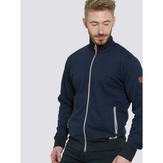 D555 Buxton Full Zip Sweatshirt Navy - Tröjor & hoodies - Stora hoodies & tröjor - 2XL-14XL
