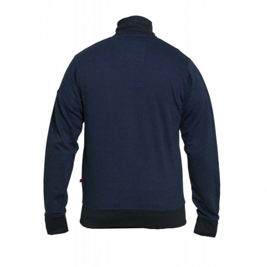 D555 Buxton Full Zip Sweatshirt Navy - Tröjor & hoodies - Stora hoodies & tröjor - 2XL-14XL