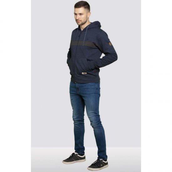 D555 Louisiana Hoodie Navy - Tröjor & hoodies - Stora hoodies & tröjor - 2XL-14XL
