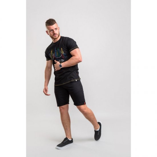 D555 Shelby T-shirt Black - T-shirts - Stora T-shirts - 2XL-14XL