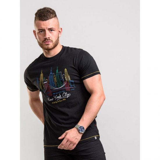 D555 Shelby T-shirt Black - T-shirts - Stora T-shirts - 2XL-14XL
