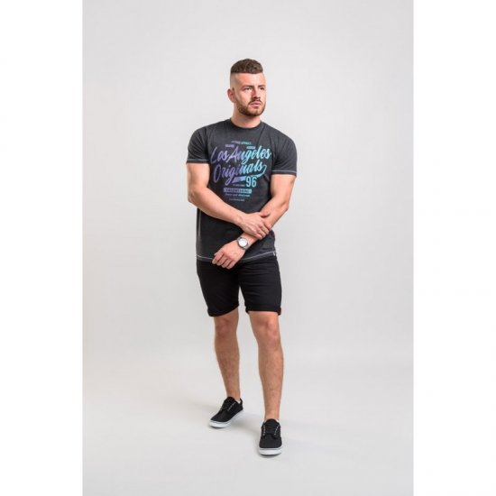D555 Simmons T-shirt Black - T-shirts - Stora T-shirts - 2XL-14XL