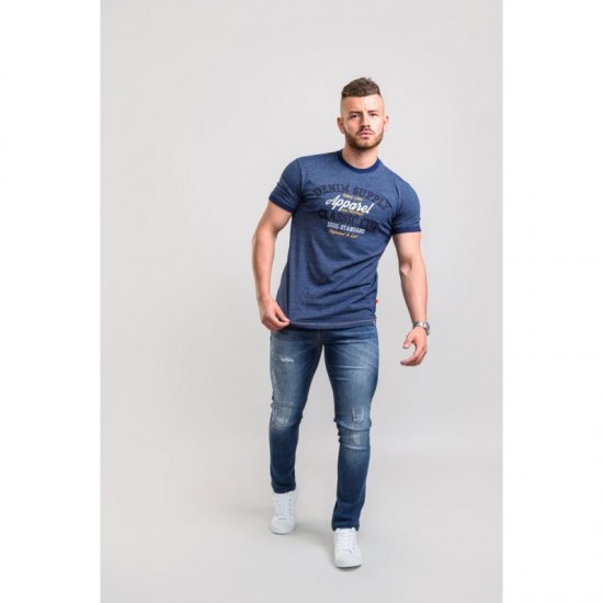 D555 Kody T-shirt Navy - T-shirts - Stora T-shirts - 2XL-14XL