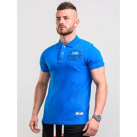 D555 Parker Polo Blue - Pikétröjor - Stora pikétröjor - 2XL-8XL