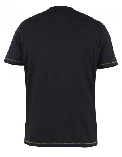 D555 Taunton Neon Printed T-Shirt - T-shirts - Stora T-shirts - 2XL-14XL