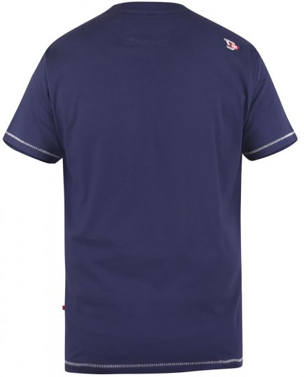 D555 CANTERBURY Printed T-Shirt - T-shirts - Stora T-shirts - 2XL-14XL