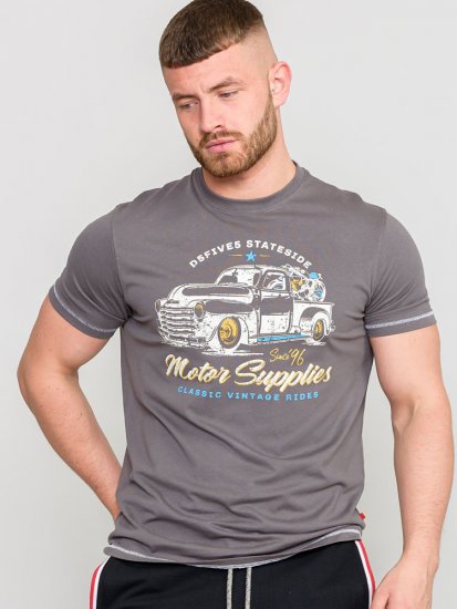 D555 BARMING Printed T-Shirt - T-shirts - Stora T-shirts - 2XL-14XL