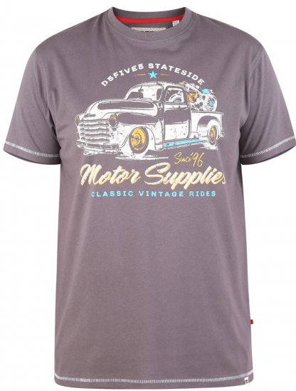 D555 BARMING Printed T-Shirt - T-shirts - Stora T-shirts - 2XL-14XL