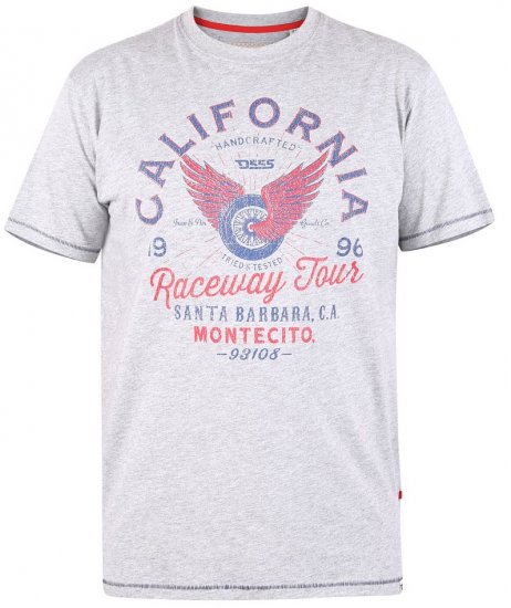 D555 BARTON Printed T-Shirt - T-shirts - Stora T-shirts - 2XL-14XL