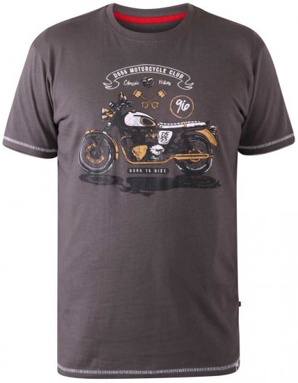 D555 BEXLEYHEATH Motorcycle Club T-Shirt - T-shirts - Stora T-shirts - 2XL-14XL