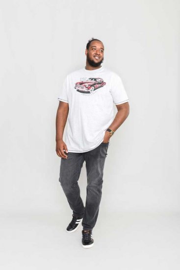 D555 LOUGHTON Old School Car T-Shirt - T-shirts - Stora T-shirts - 2XL-14XL