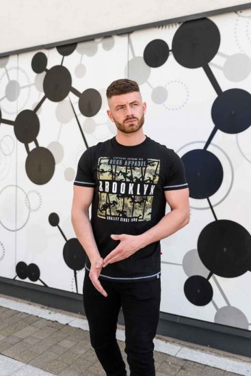 D555 BRICKET Camo Brooklyn T-Shirt - T-shirts - Stora T-shirts - 2XL-14XL