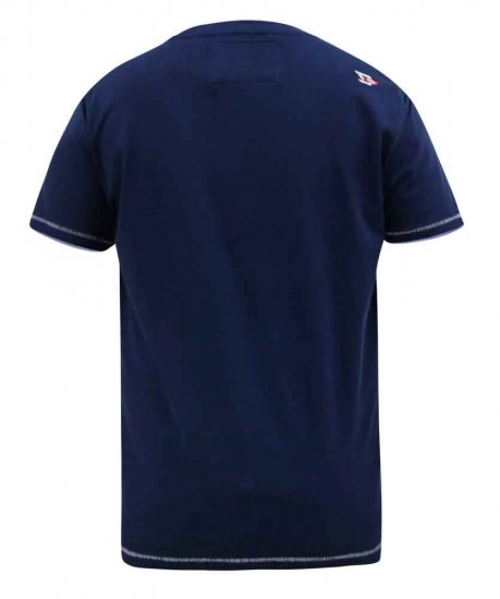 D555 Bronte All American Guitar Printed T-Shirt - T-shirts - Stora T-shirts - 2XL-14XL