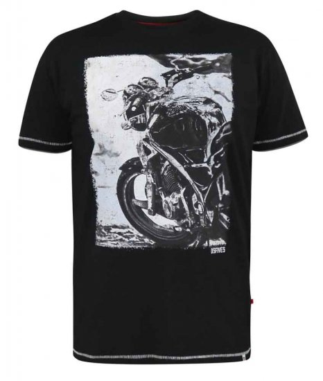 D555 Pinewood Photographic Bike Printed T-Shirt - T-shirts - Stora T-shirts - 2XL-14XL