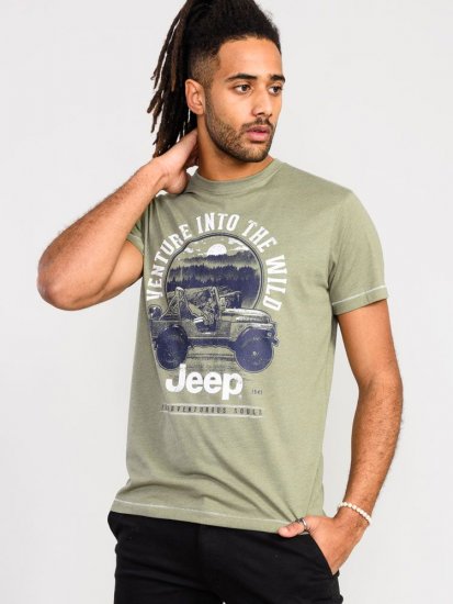 D555 Hibbert Official Jeep Printed T-Shirt - T-shirts - Stora T-shirts - 2XL-14XL