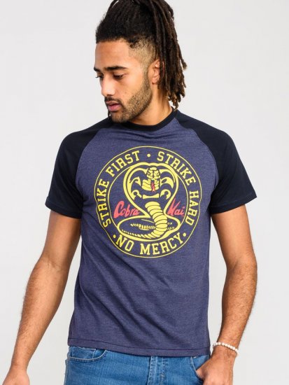 D555 Steeple Official Cobra Kai Printed T-Shirt - T-shirts - Stora T-shirts - 2XL-14XL