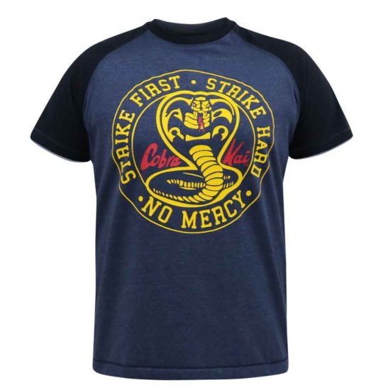 D555 Steeple Official Cobra Kai Printed T-Shirt - T-shirts - Stora T-shirts - 2XL-14XL