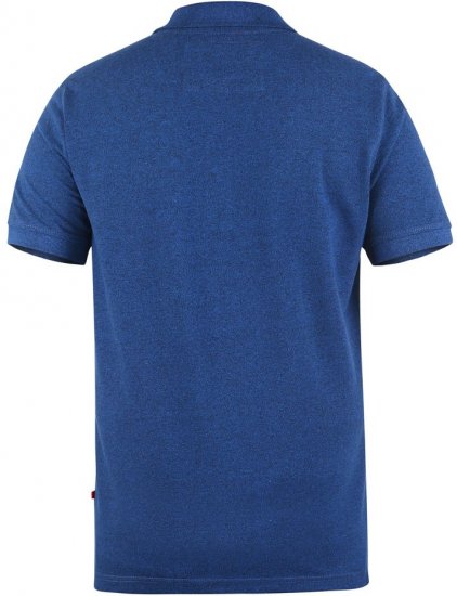 D555 WINCHESTER Blue Polo Shirt - Pikétröjor - Stora pikétröjor - 2XL-8XL