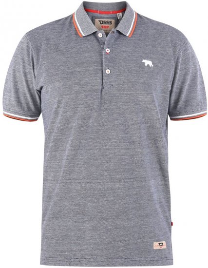 D555 WILCOT Polo Shirt - Pikétröjor - Stora pikétröjor - 2XL-8XL