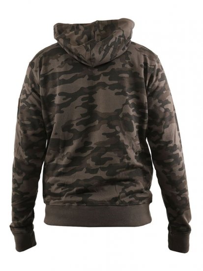 D555 Antonio Camo Printed Zip Through Hoody - Tröjor & hoodies - Stora hoodies & tröjor - 2XL-14XL
