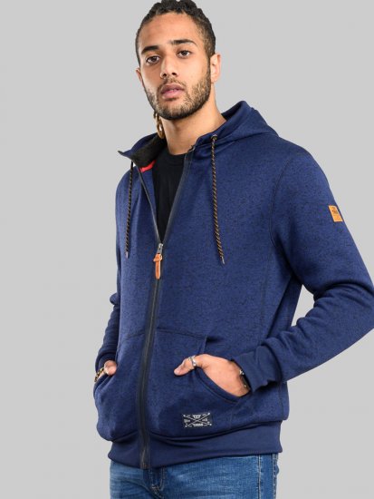 D555 Callington Hoodie With Sherpa Lining - Tröjor & hoodies - Stora hoodies & tröjor - 2XL-14XL