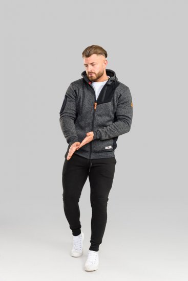 D555 Crofton Hoodie With Sherpa Lining - Tröjor & hoodies - Stora hoodies & tröjor - 2XL-14XL