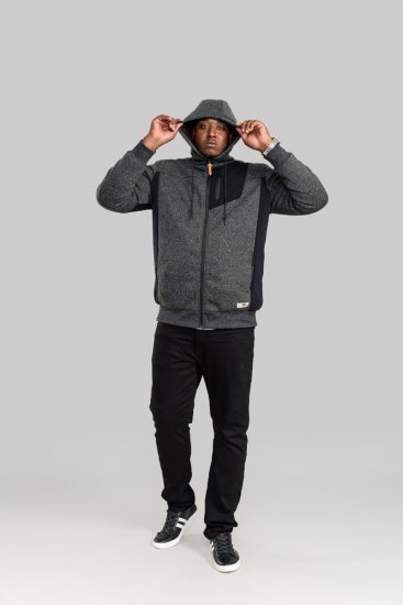 D555 Crofton Hoodie With Sherpa Lining - Tröjor & hoodies - Stora hoodies & tröjor - 2XL-14XL
