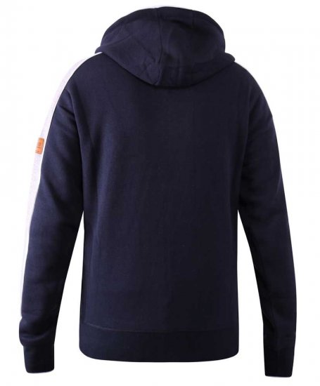 D555 Eaton Full Zip Hoodie Navy - Tröjor & hoodies - Stora hoodies & tröjor - 2XL-14XL