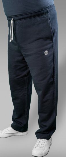 20 Nodi Ponente Long Leg Sports Pants in Combed Fleece Cotton Navy - Mjukisbyxor och -shorts - Mjukisbyxor & Mjukisshorts 2XL-12XL