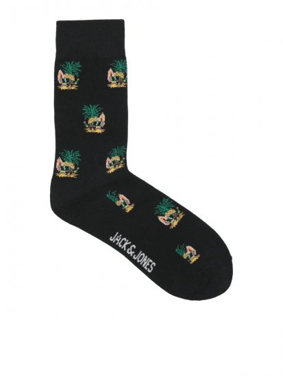 Jack & Jones Pineapple Skulls Strumpor Svart 3-pack - Underkläder & badkläder - Stora underkläder för män