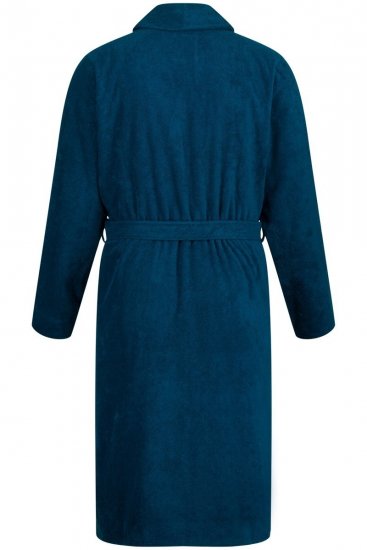 JP1880 Bathrobe Terry Navy - Morgonrockar/badrockar/handdukar - Morgonrockar/badrockar för herrar i stora storlekar