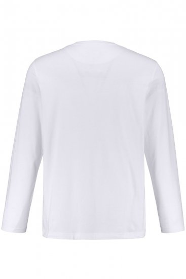 JP1880 702559 Långärmad t-shirt Vit - T-shirts - Stora T-shirts - 2XL-14XL