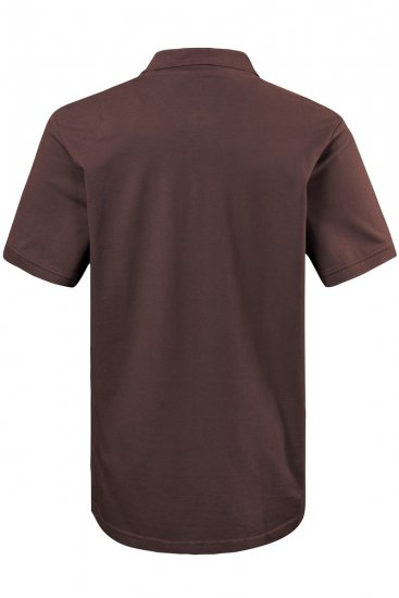 JP1880 702560 Pikétröja Mahognybrun - Pikétröjor - Stora pikétröjor - 2XL-8XL