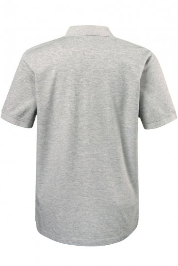 JP1880 702560 Pikétröja Gråmelerad - Pikétröjor - Stora pikétröjor - 2XL-8XL