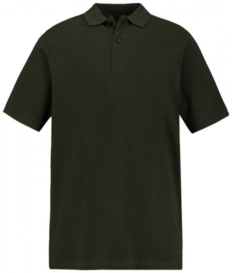 JP1880 702560 Pikétröja Mörkoliv - Pikétröjor - Stora pikétröjor - 2XL-8XL