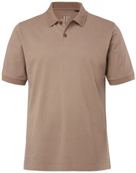 JP1880 702560 Pikétröja Gråbrun - Pikétröjor - Stora pikétröjor - 2XL-8XL
