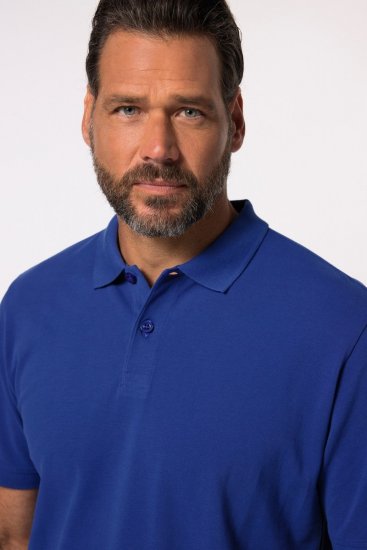 JP1880 702560 Pikétröja Safirblå - Pikétröjor - Stora pikétröjor - 2XL-8XL