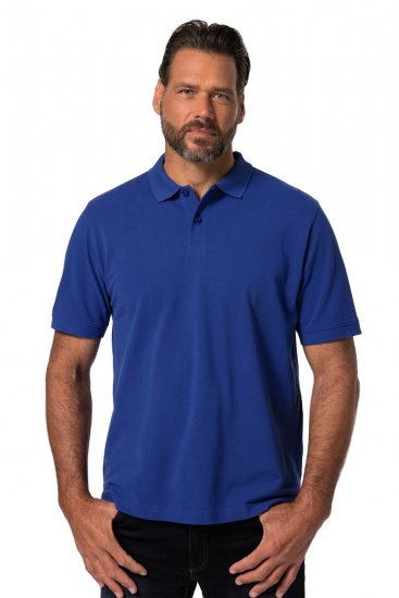 JP1880 702560 Pikétröja Safirblå - Pikétröjor - Stora pikétröjor - 2XL-8XL
