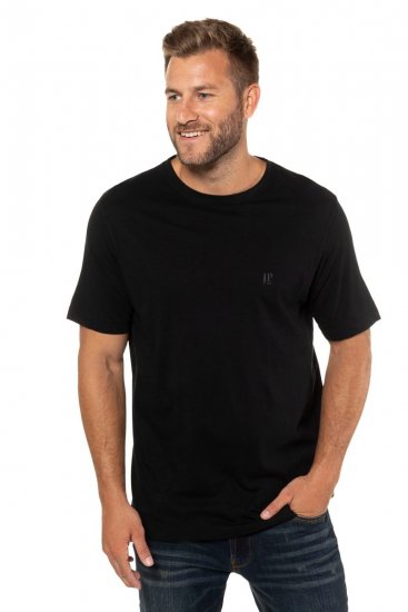 JP1880 702637 T-shirt med rund hals 2-pack Svart - T-shirts - Stora T-shirts - 2XL-14XL