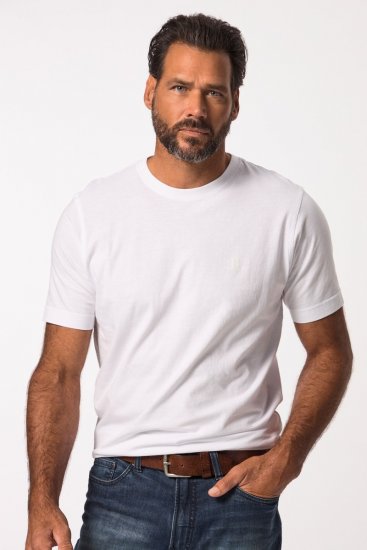 JP1880 702637 T-shirt med rund hals 2-pack Vit - T-shirts - Stora T-shirts - 2XL-14XL